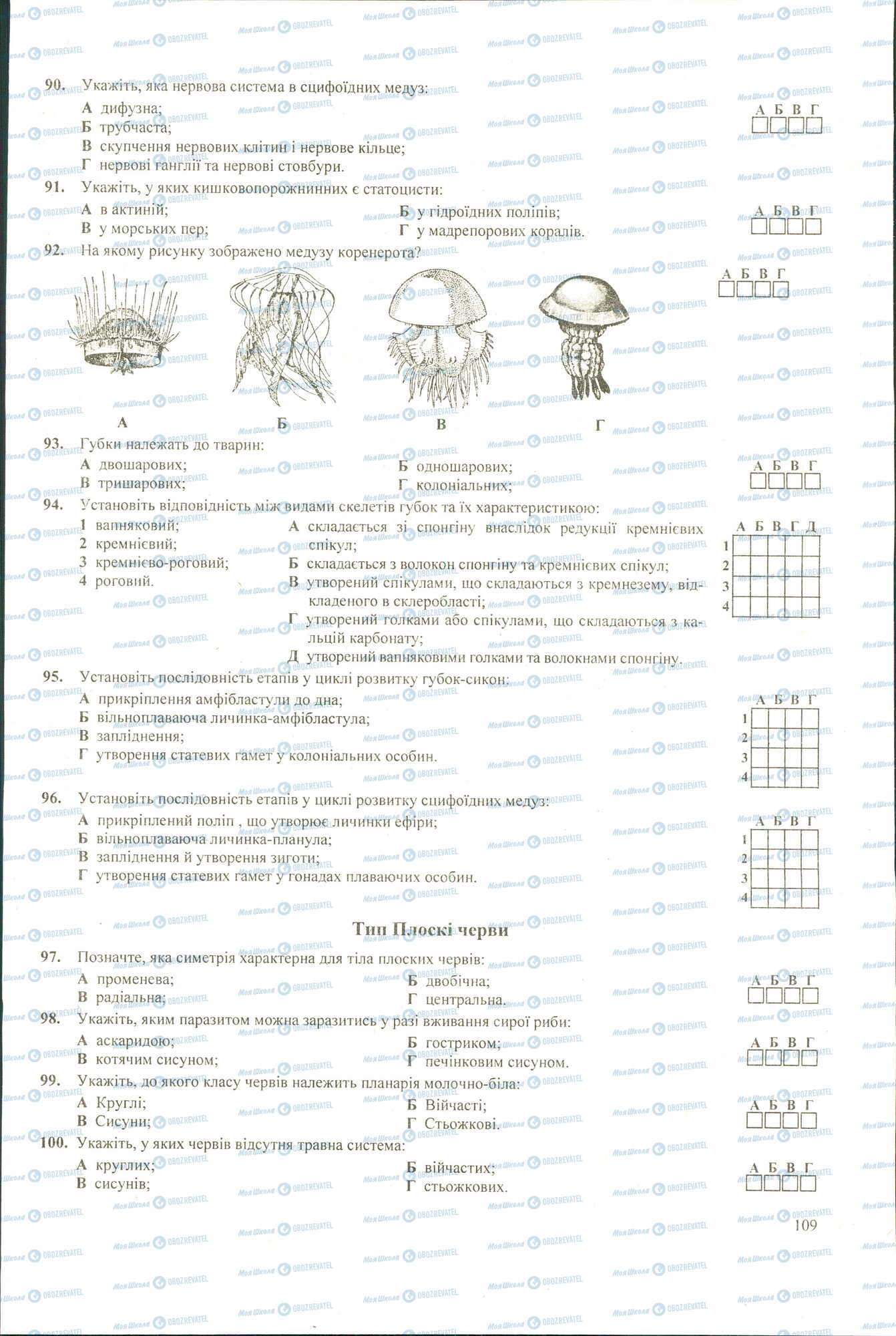 ЗНО Биология 11 класс страница 90-100