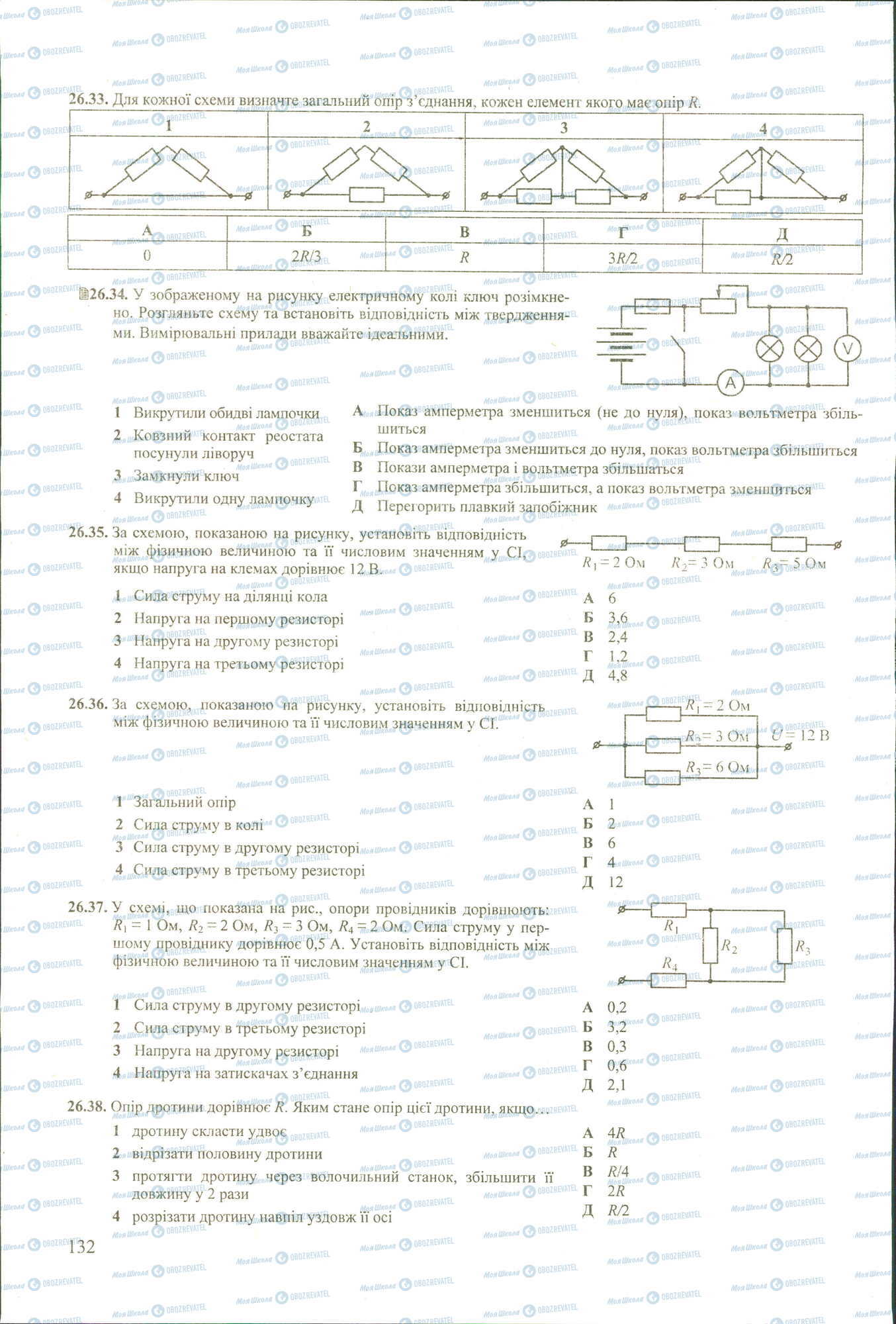 ЗНО Физика 11 класс страница 33-38