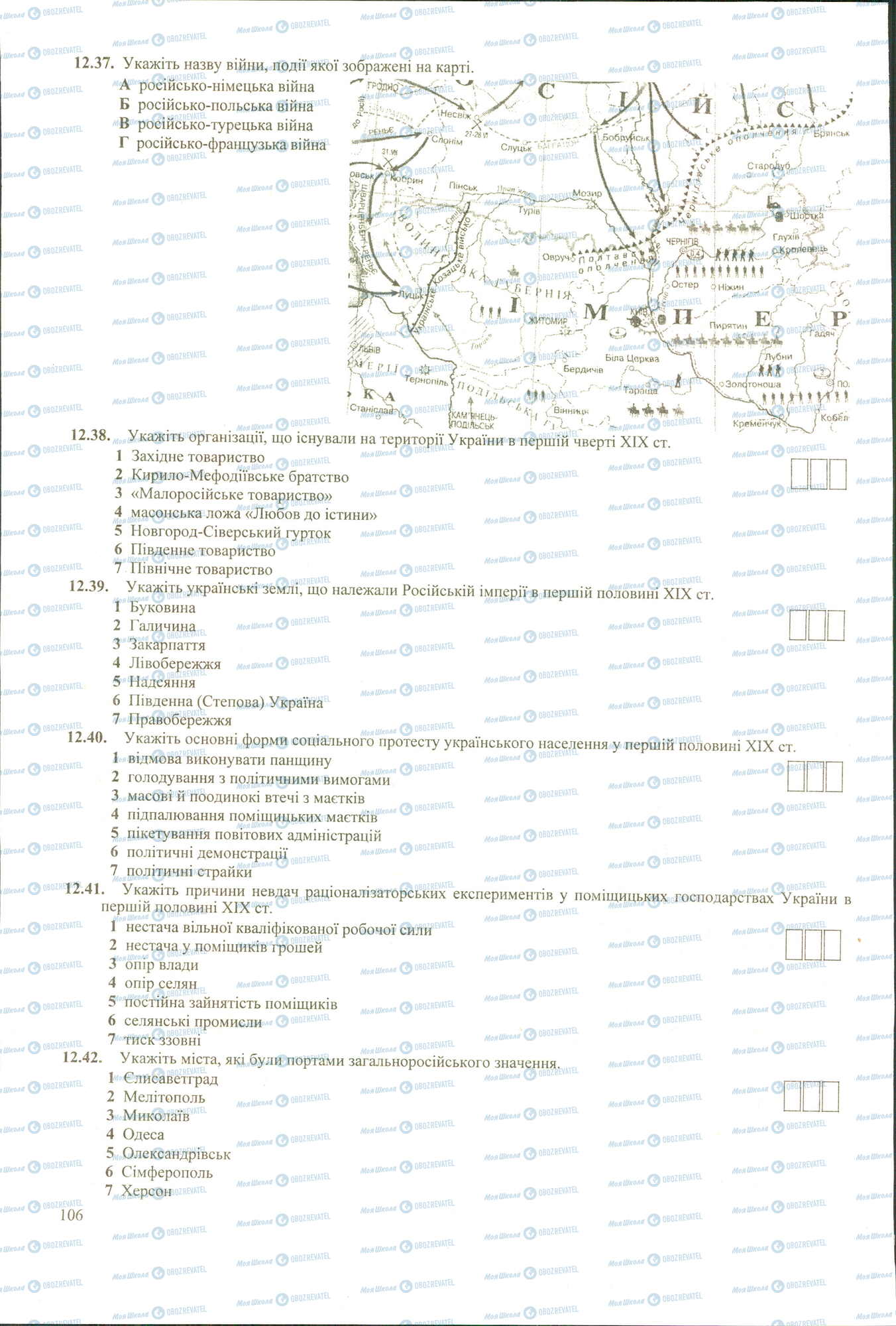 ЗНО История Украины 11 класс страница 37-42
