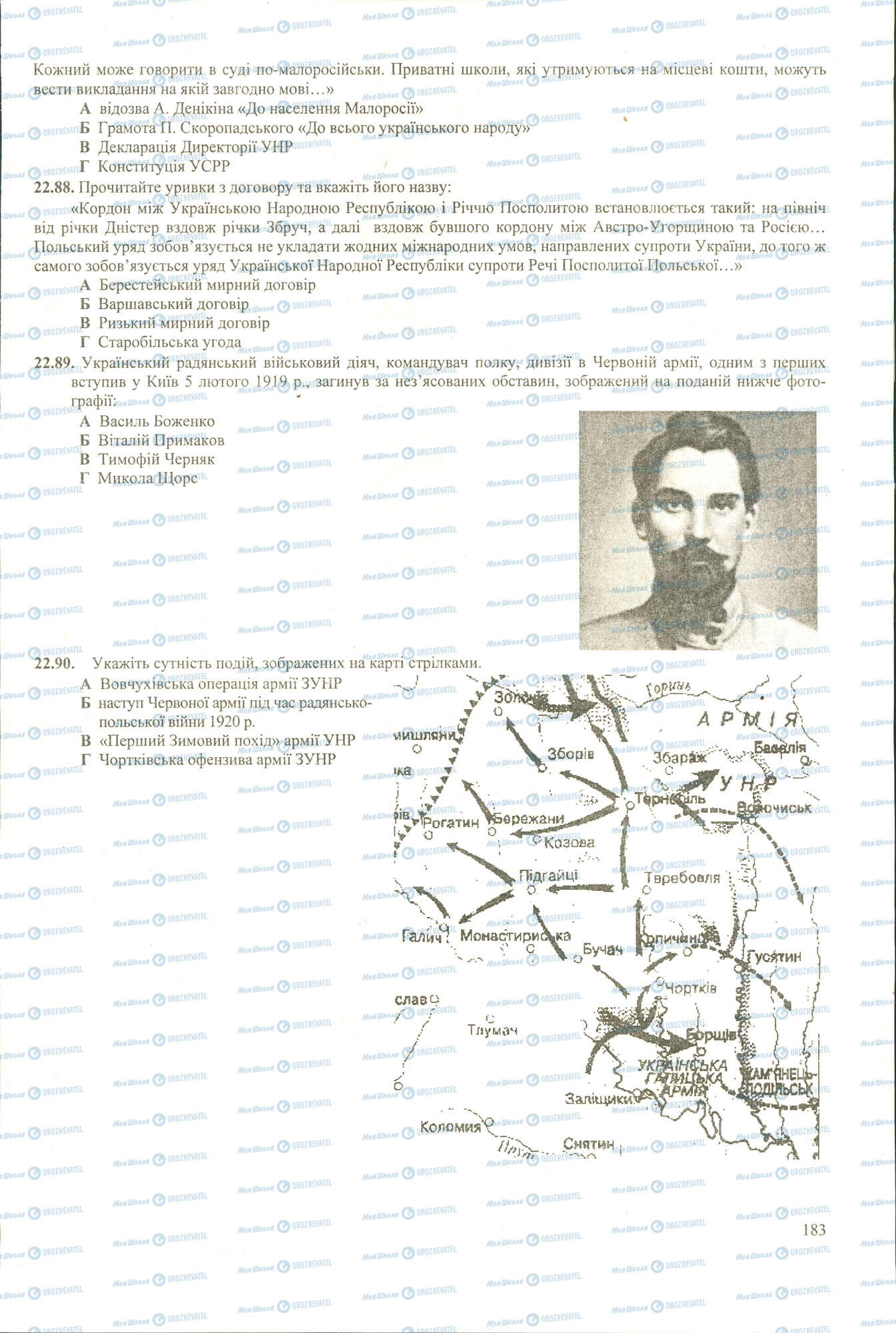 ЗНО История Украины 11 класс страница 88-90