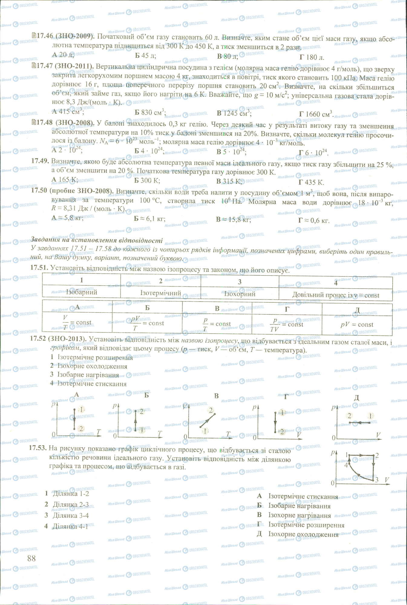 ЗНО Фізика 11 клас сторінка 46-53