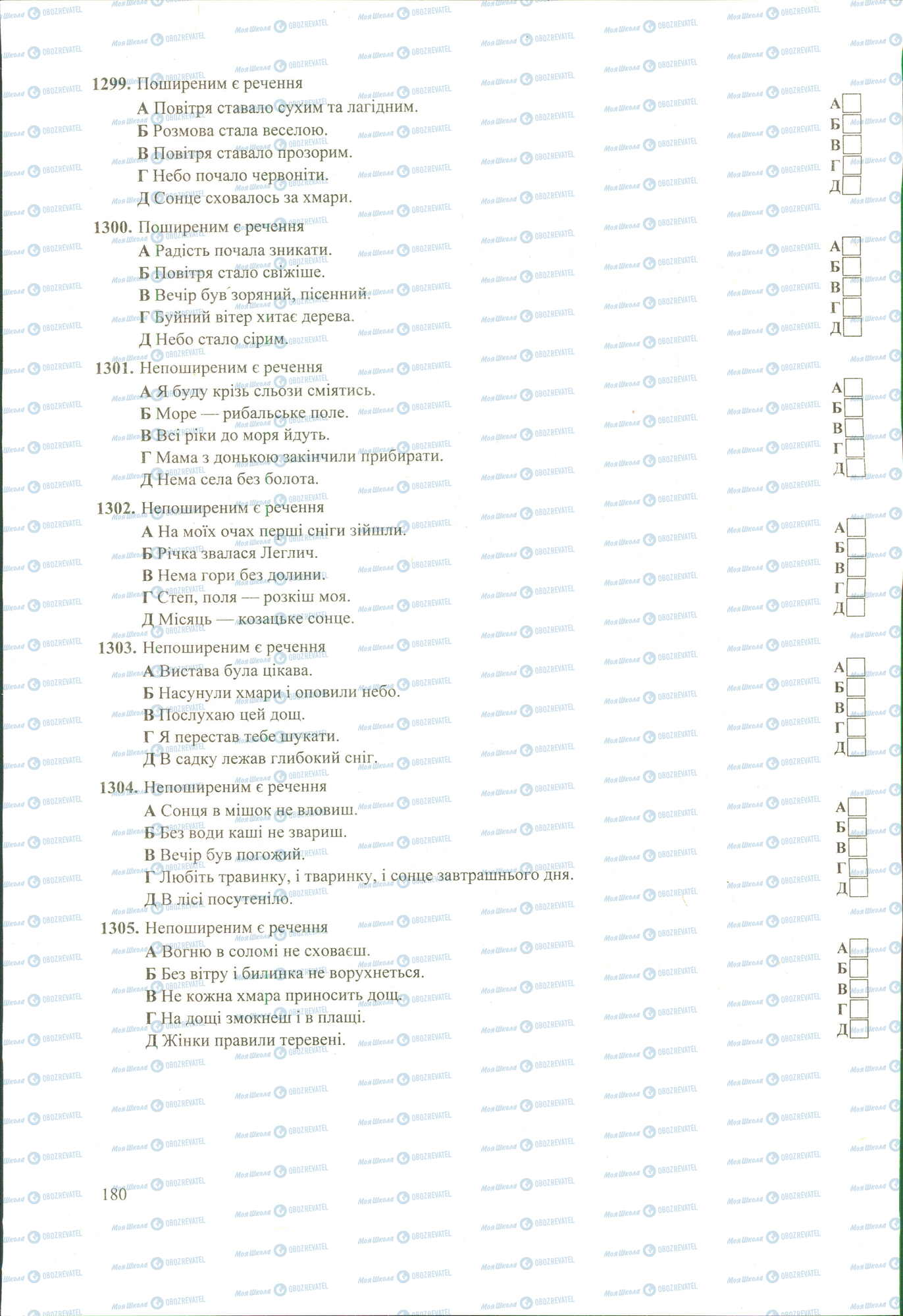 ЗНО Укр мова 11 класс страница 1299-1305