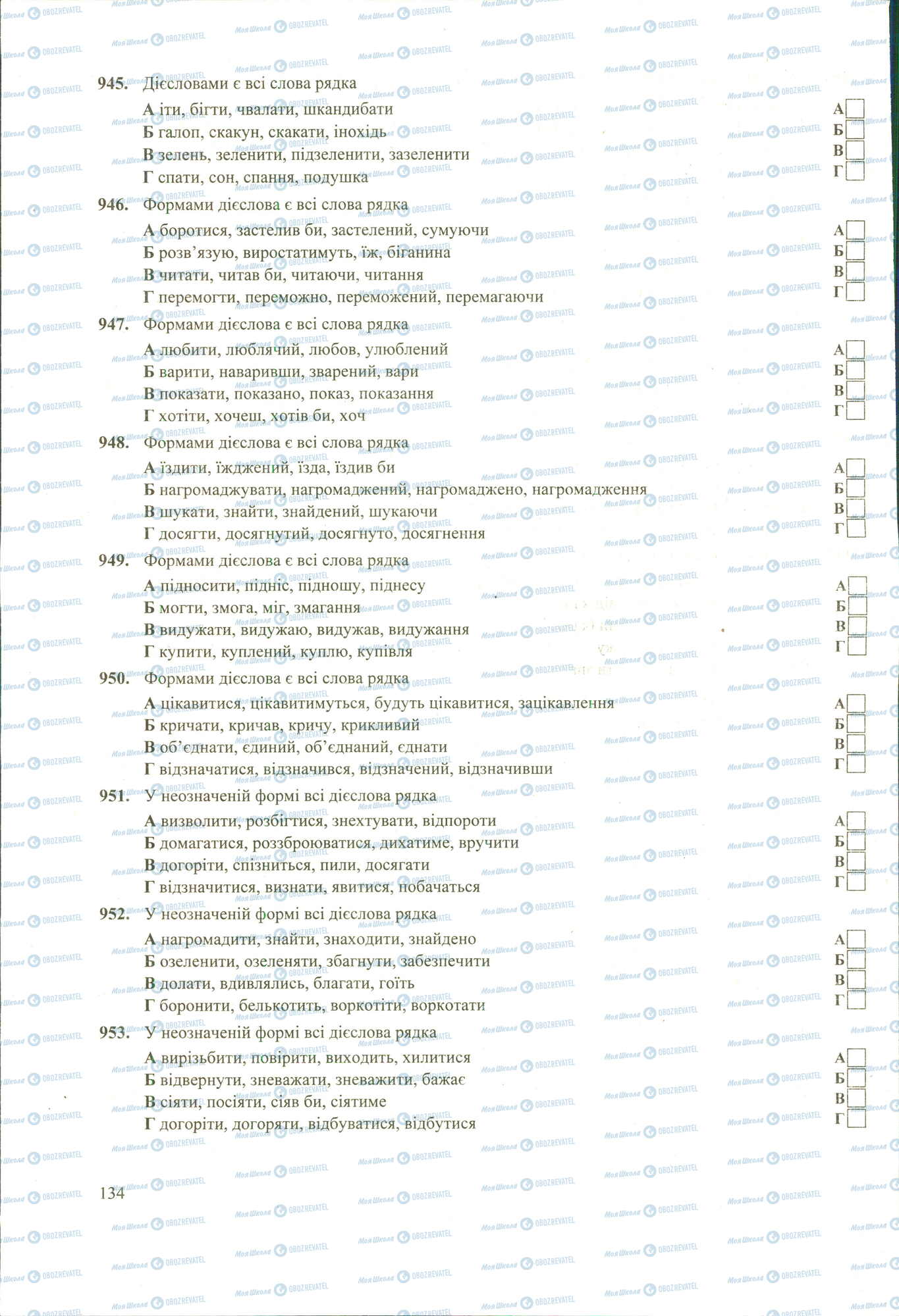 ЗНО Українська мова 11 клас сторінка 945-953