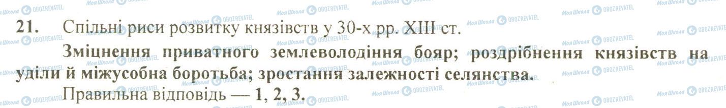 ДПА История Украины 9 класс страница 21