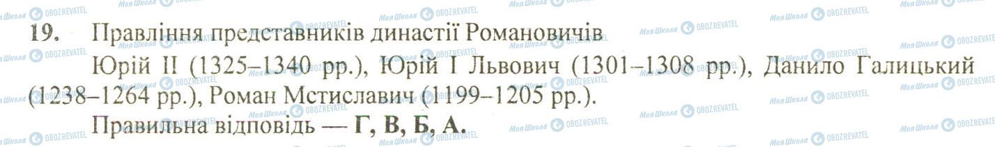 ДПА История Украины 9 класс страница 19