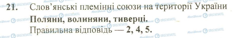 ДПА Історія України 9 клас сторінка 21