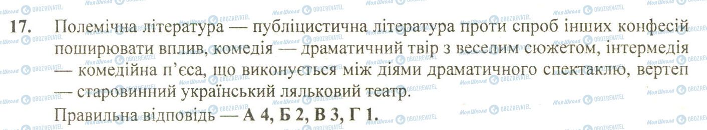 ДПА Історія України 9 клас сторінка 17