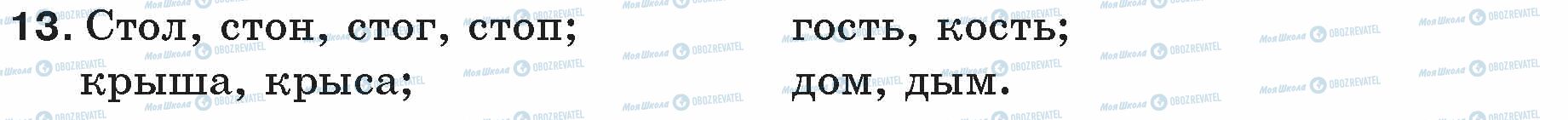 ГДЗ Російська мова 5 клас сторінка 13