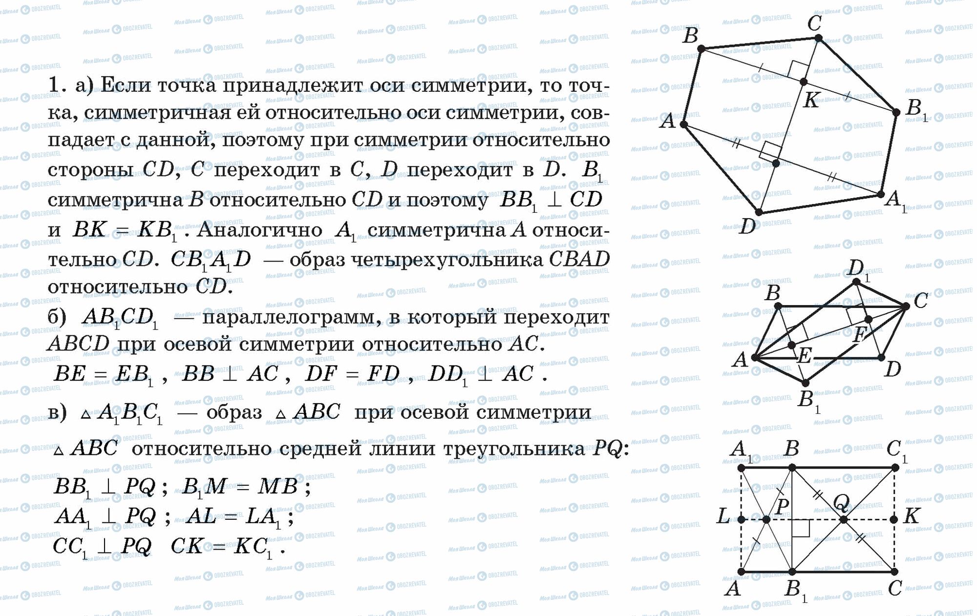 ГДЗ Геометрія 9 клас сторінка 1