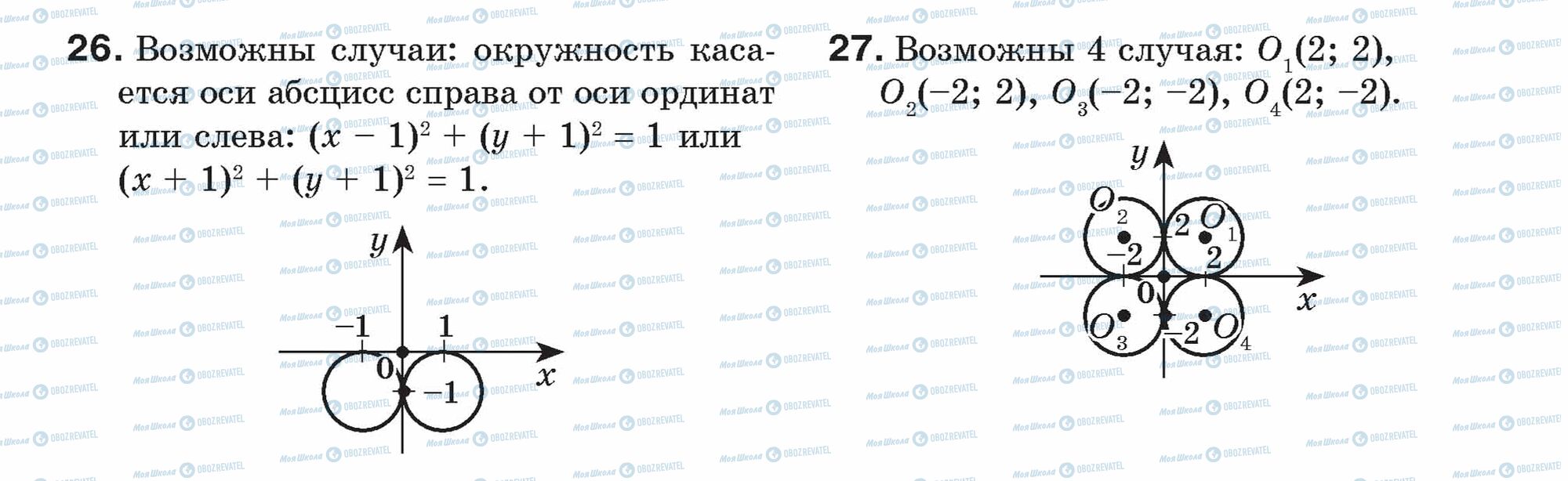 ГДЗ Геометрія 9 клас сторінка 26-27