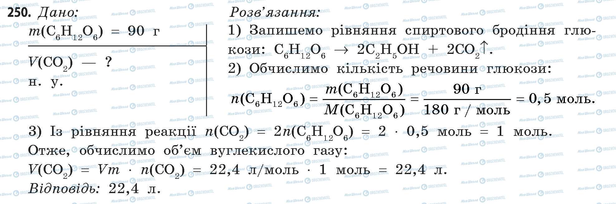 ГДЗ Химия 11 класс страница 250