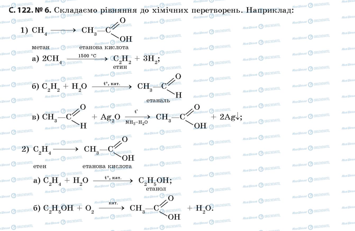 ГДЗ Хімія 11 клас сторінка 6