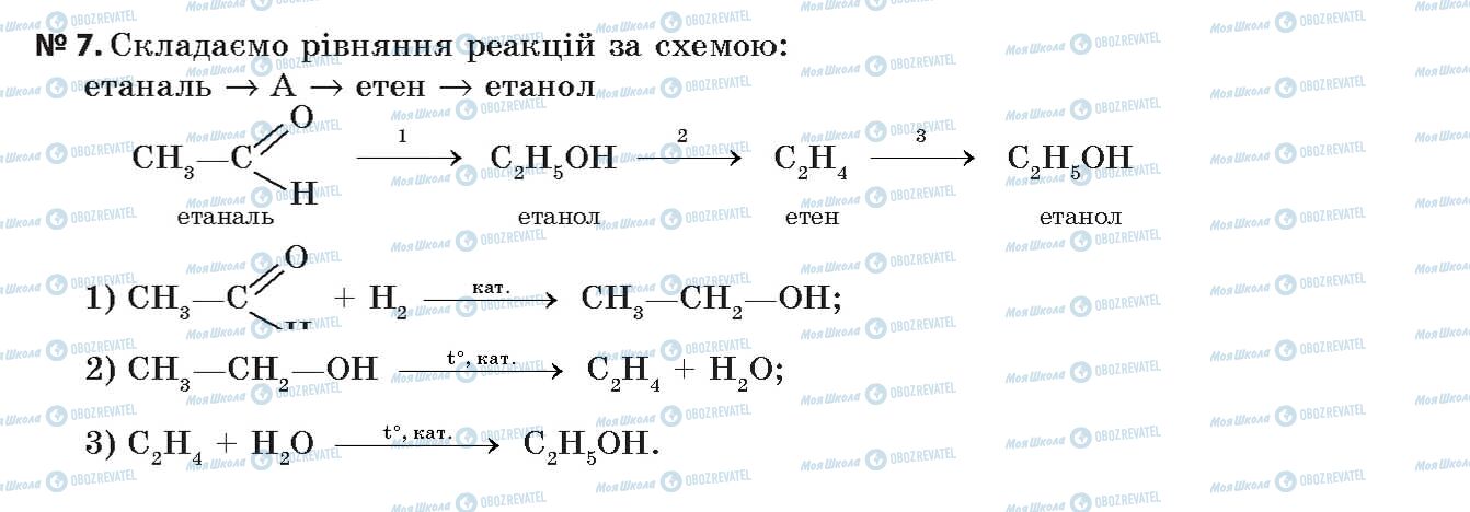 ГДЗ Хімія 11 клас сторінка 7