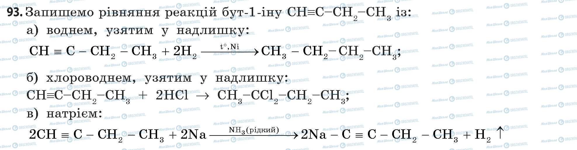 ГДЗ Химия 11 класс страница 93