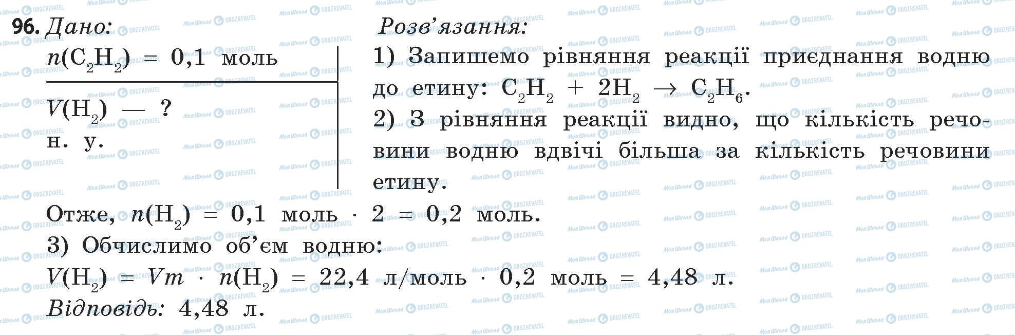 ГДЗ Химия 11 класс страница 96
