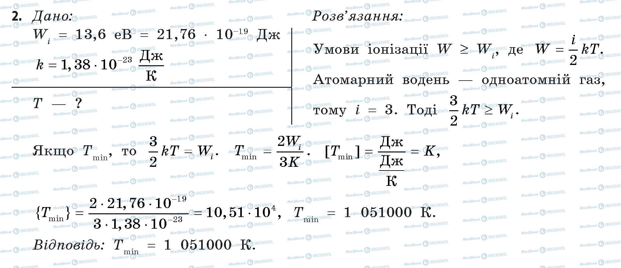 ГДЗ Физика 11 класс страница 2