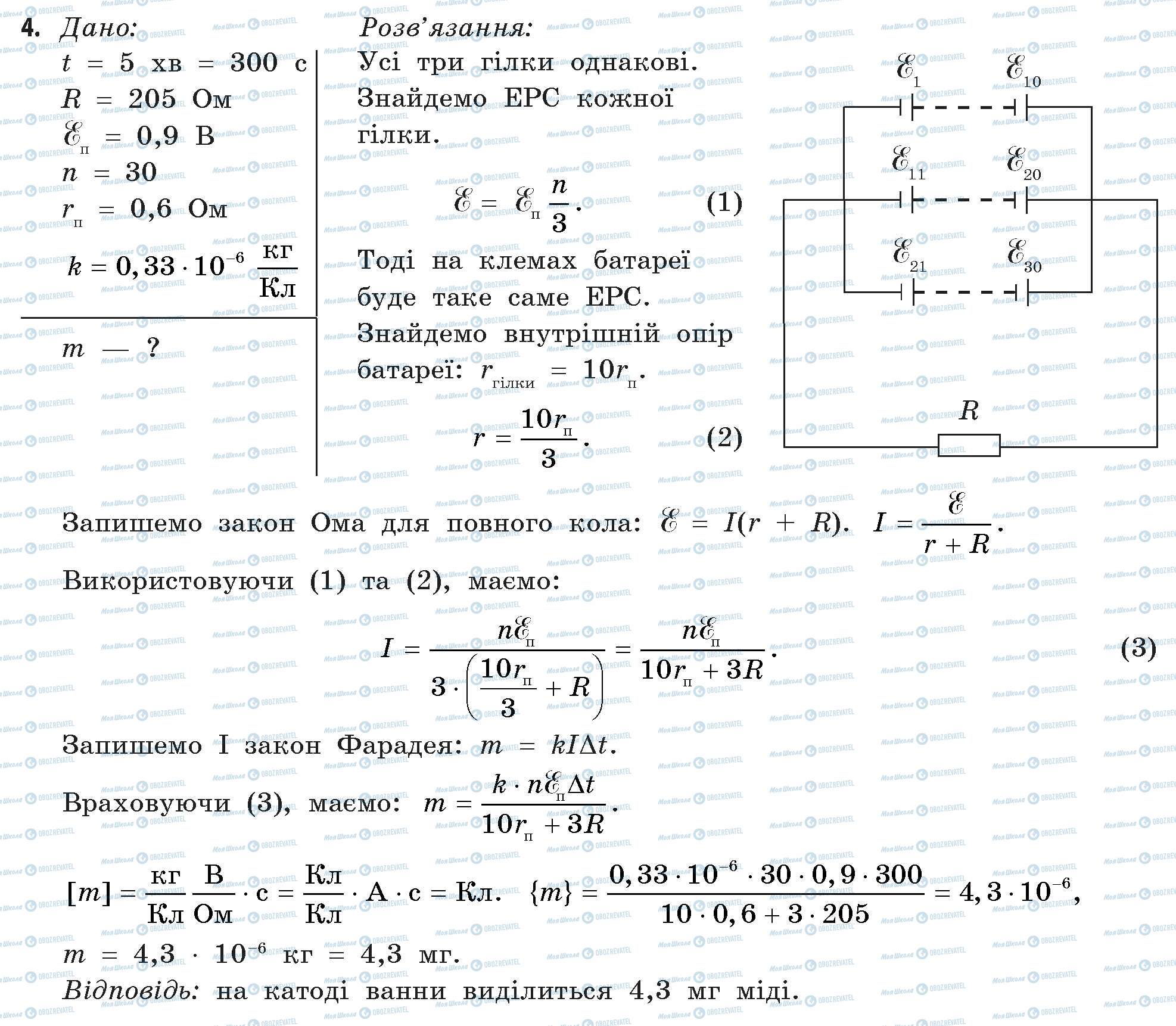 ГДЗ Физика 11 класс страница 4