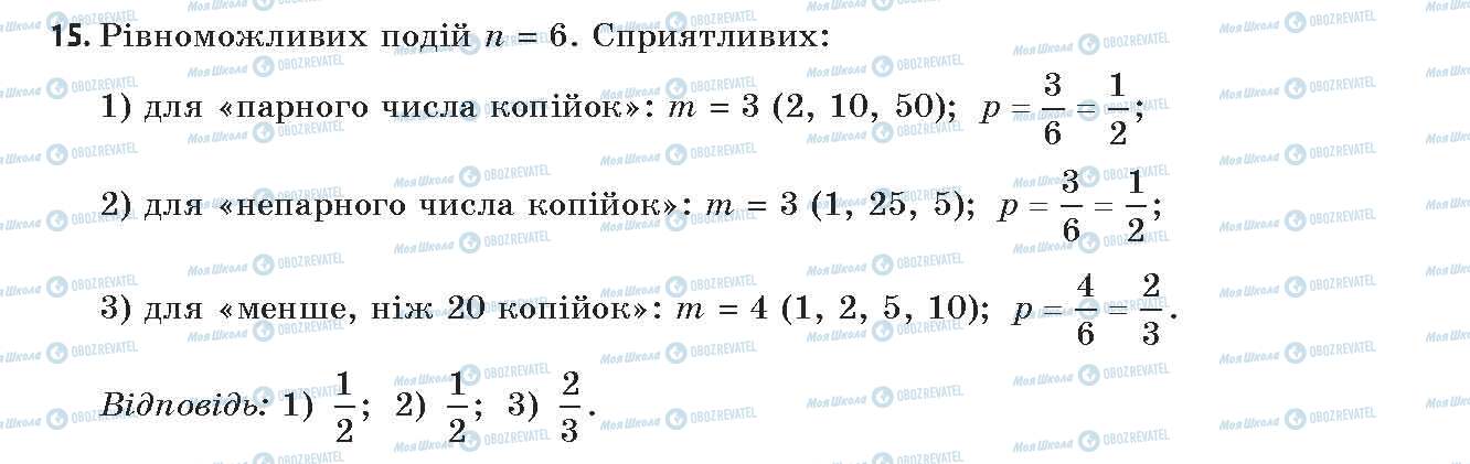 ГДЗ Алгебра 11 клас сторінка 15