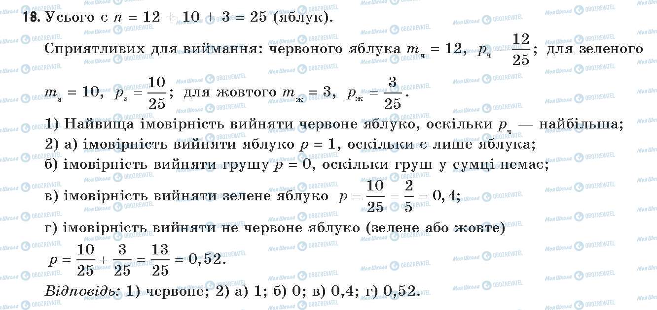 ГДЗ Алгебра 11 клас сторінка 18