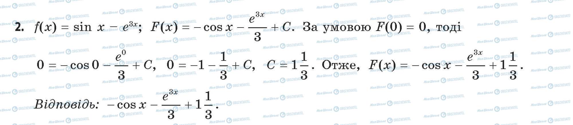 ГДЗ Алгебра 11 класс страница 2