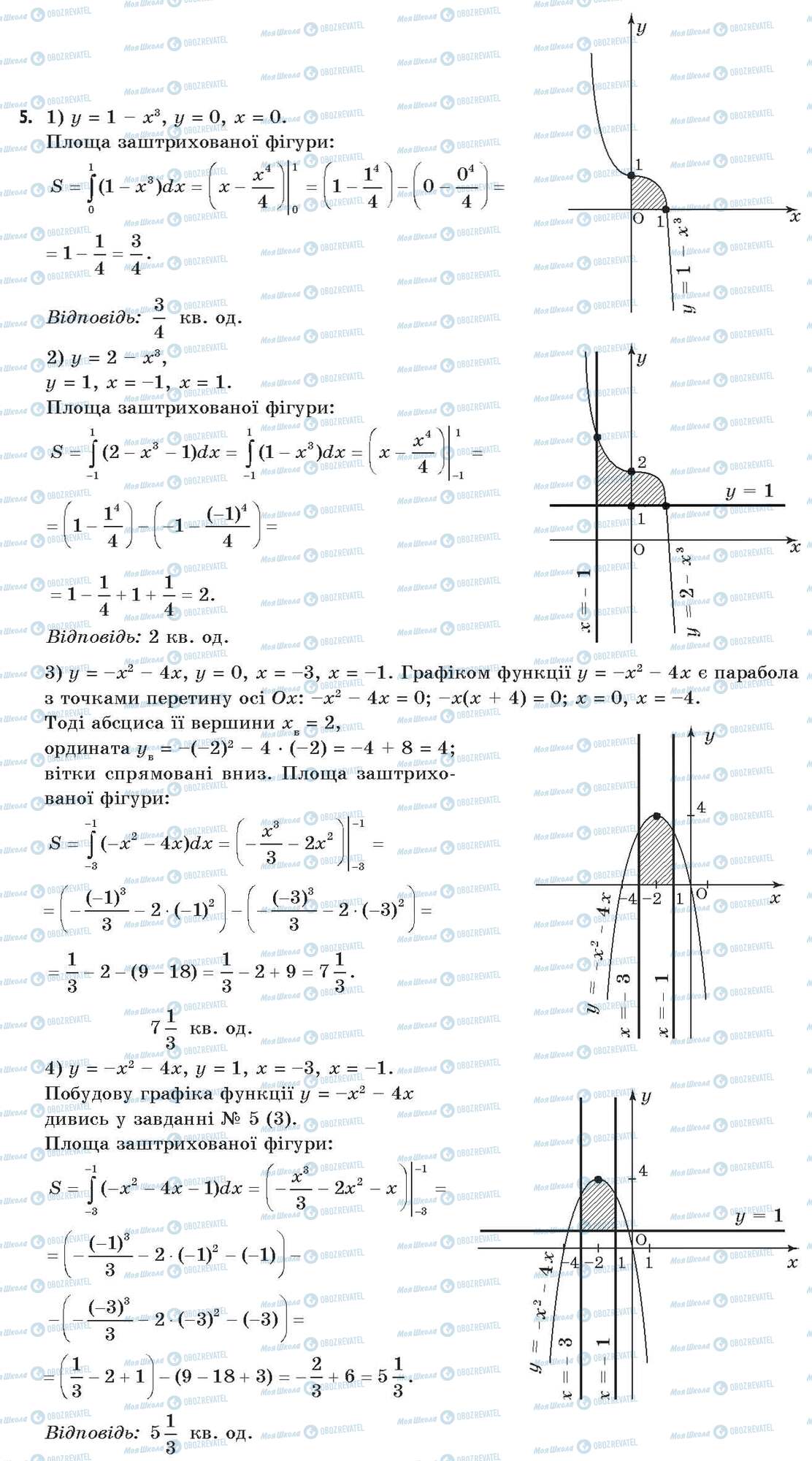 ГДЗ Алгебра 11 клас сторінка 5