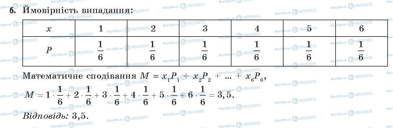 ГДЗ Алгебра 11 клас сторінка 6