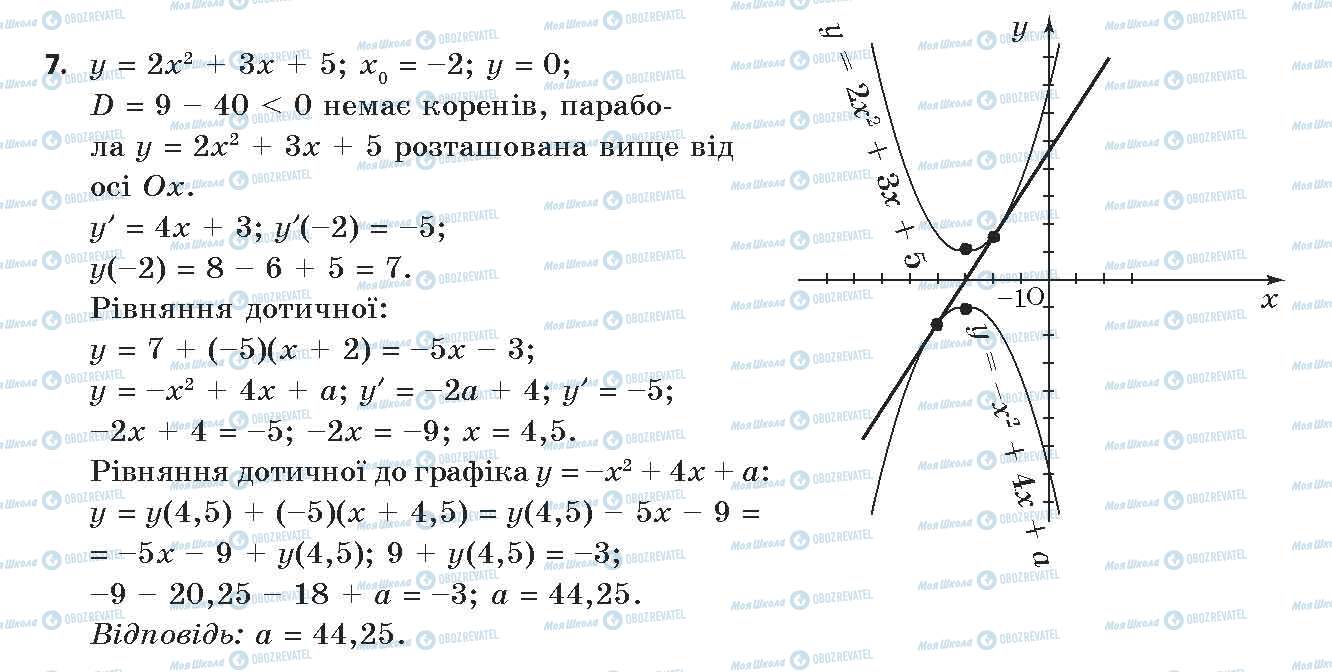 ГДЗ Алгебра 11 класс страница 7