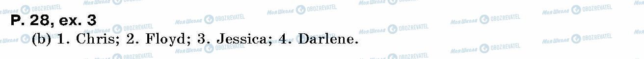 ГДЗ Английский язык 10 класс страница p.28, ex.3
