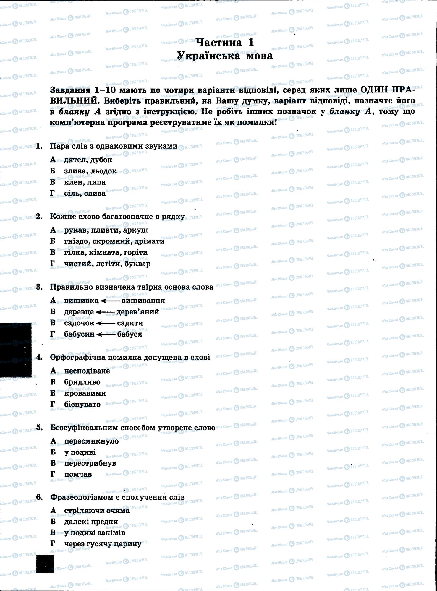 ЗНО Українська мова 11 клас сторінка 88
