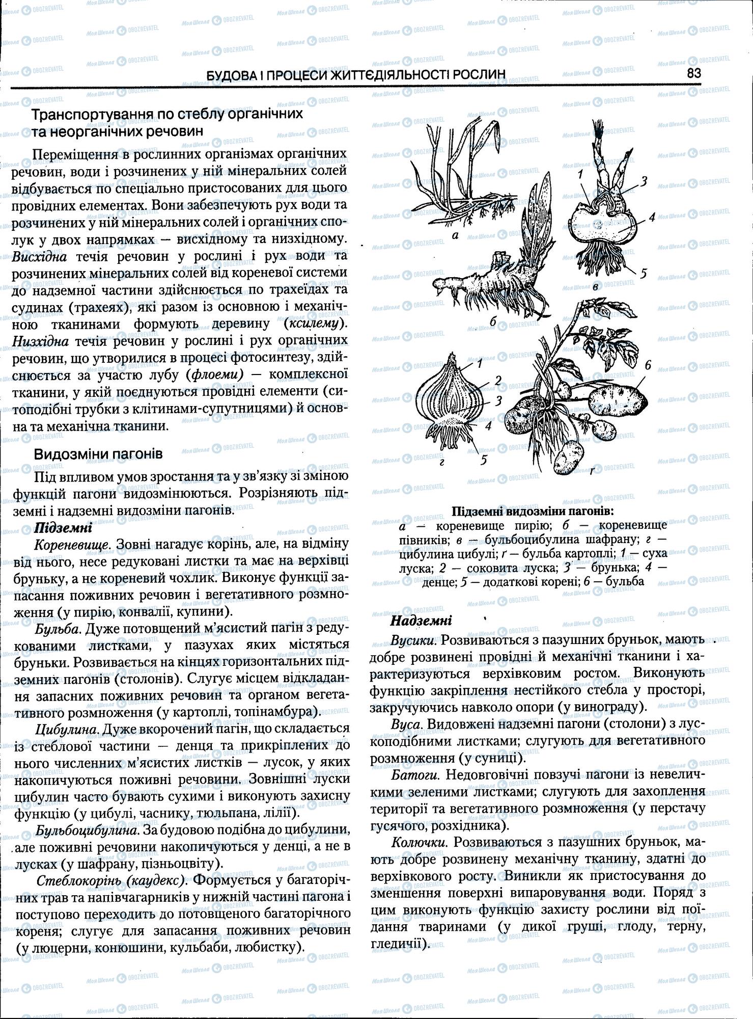 ЗНО Біологія 11 клас сторінка 83