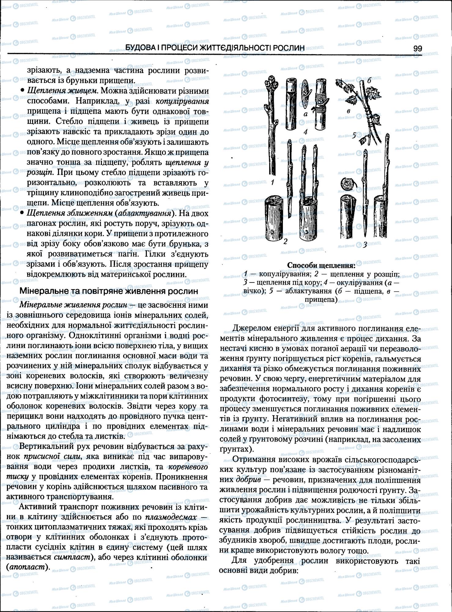 ЗНО Біологія 11 клас сторінка 99