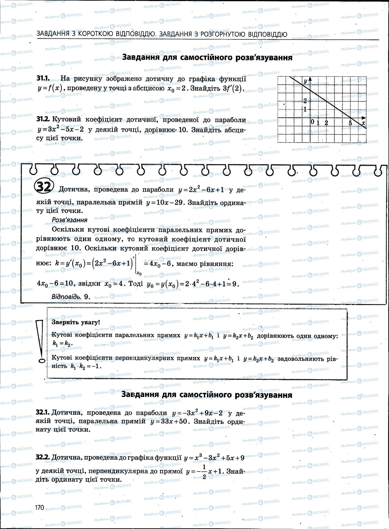 ЗНО Математика 11 клас сторінка 170