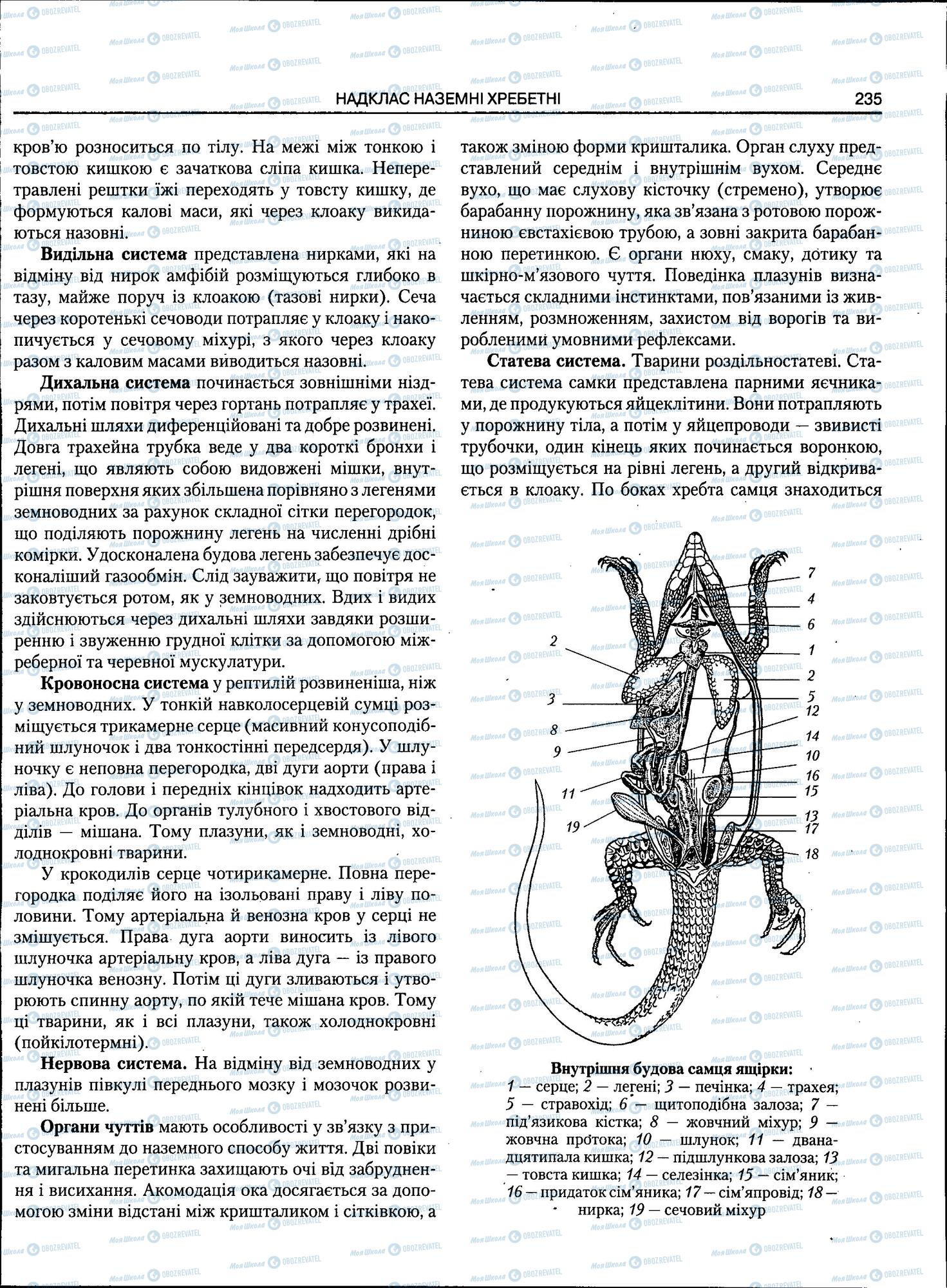 ЗНО Биология 11 класс страница 235