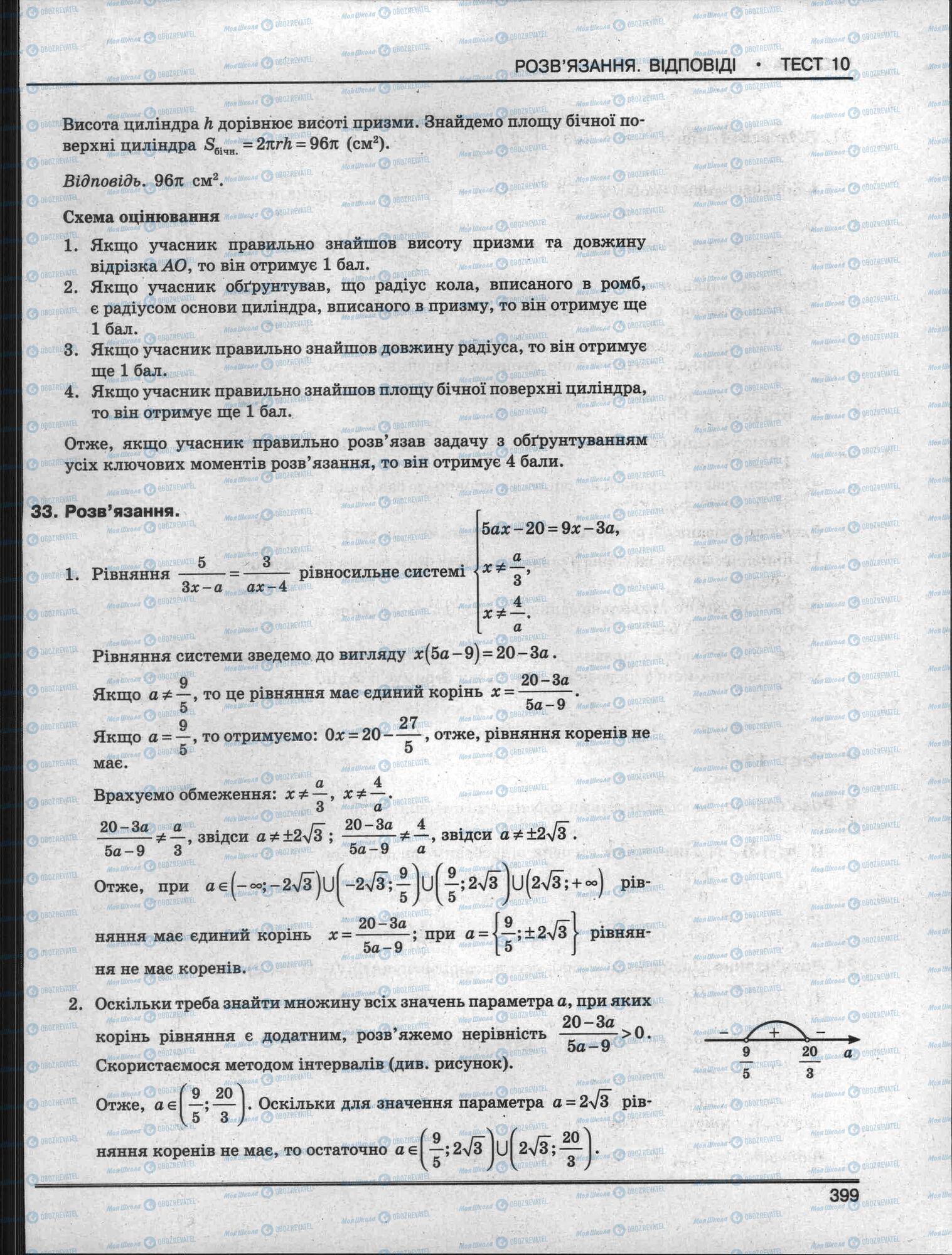 ЗНО Математика 11 клас сторінка 399