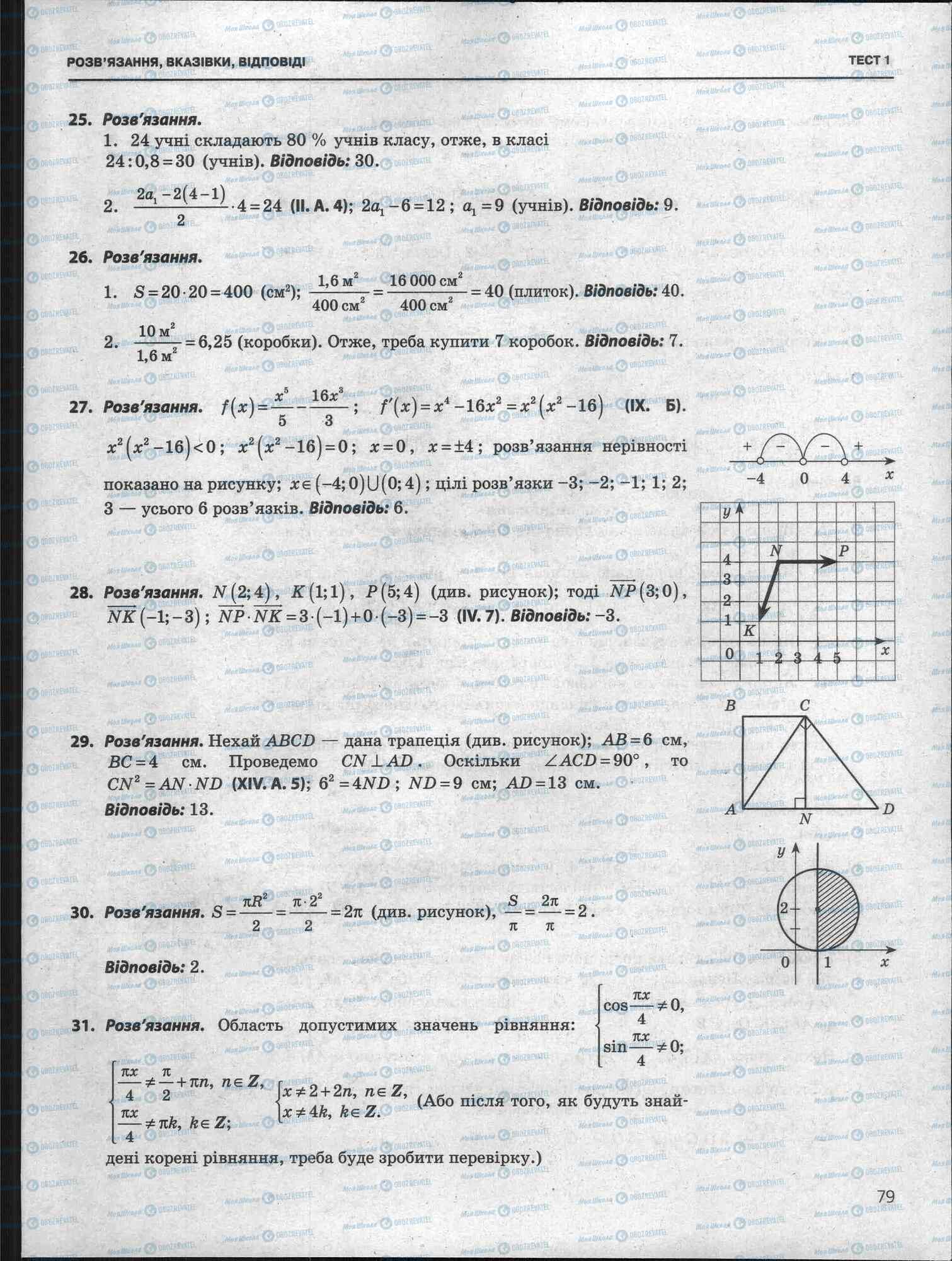 ЗНО Математика 11 клас сторінка 79
