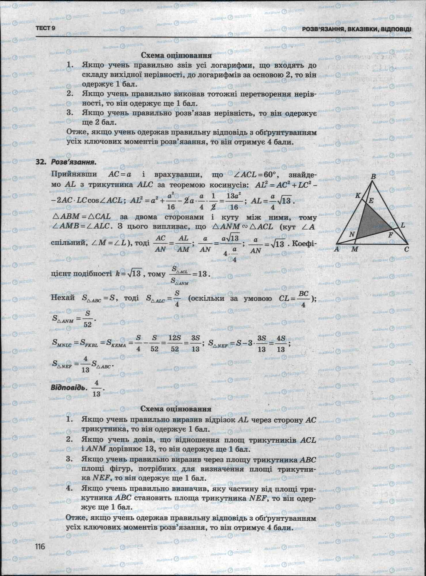 ЗНО Математика 11 класс страница 116