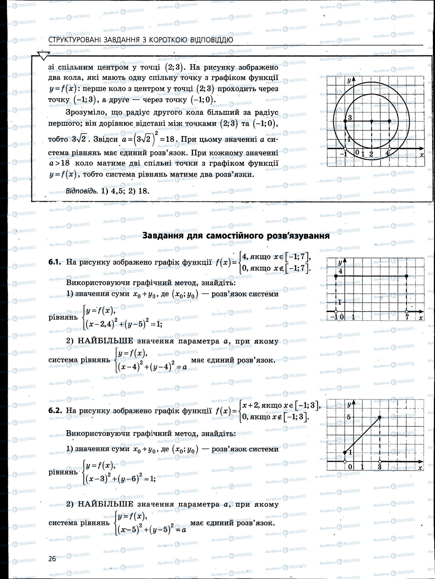 ЗНО Математика 11 клас сторінка 26