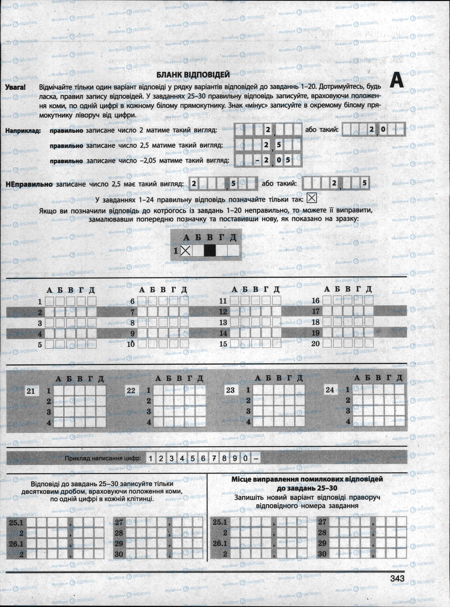 ЗНО Математика 11 клас сторінка 343