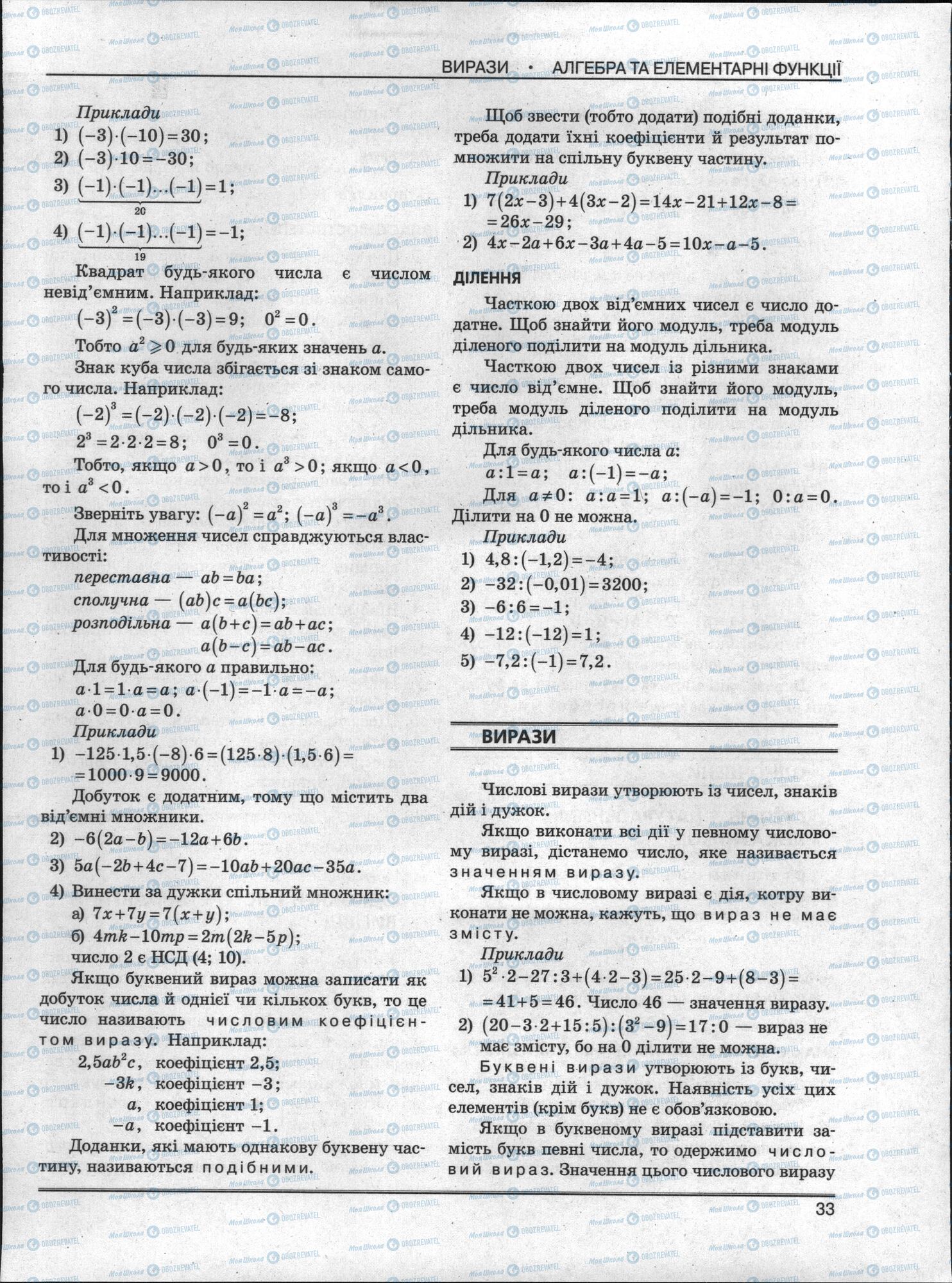 ЗНО Математика 11 класс страница 33