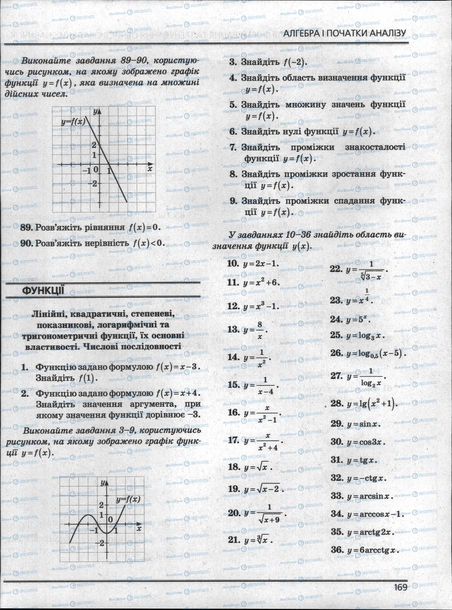 ЗНО Математика 11 клас сторінка 169