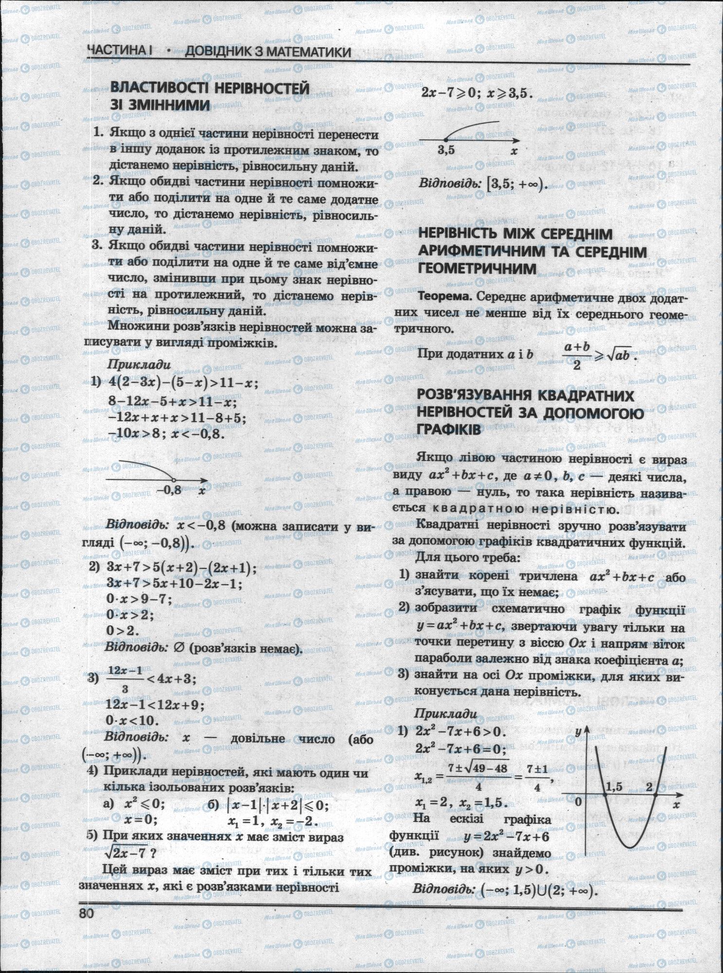ЗНО Математика 11 класс страница 80