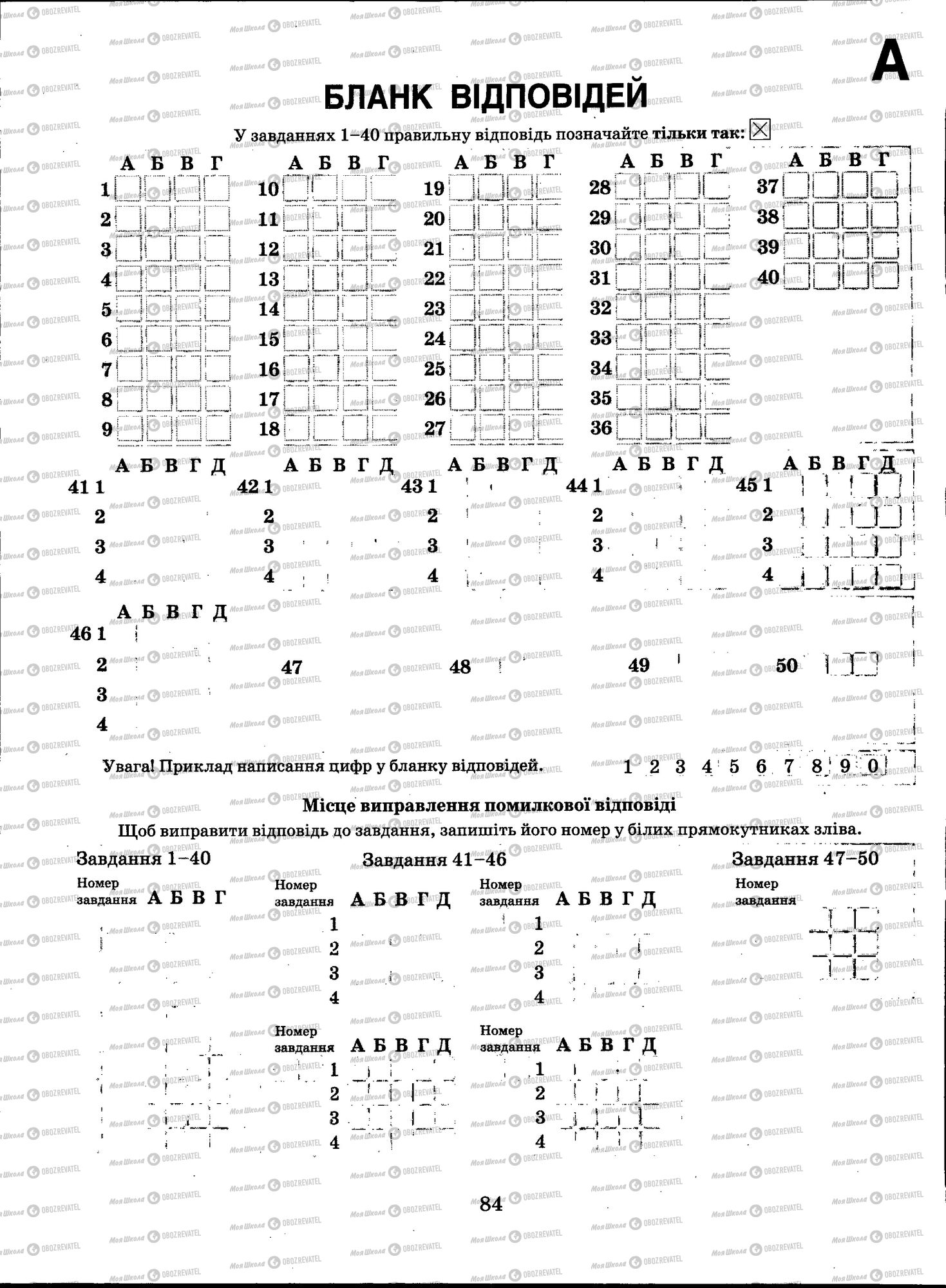 ЗНО Біологія 11 клас сторінка 084