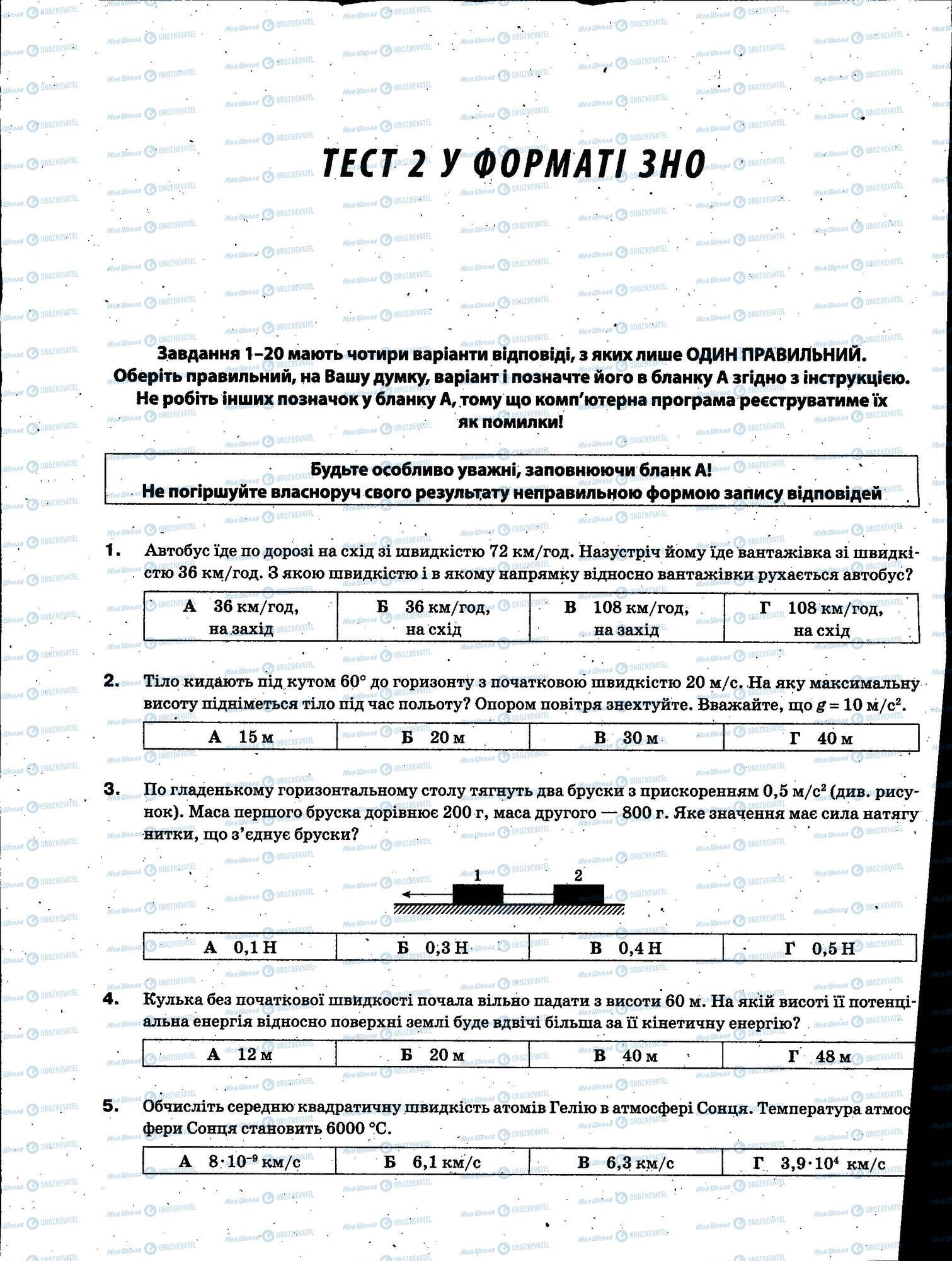 ЗНО Физика 11 класс страница 200