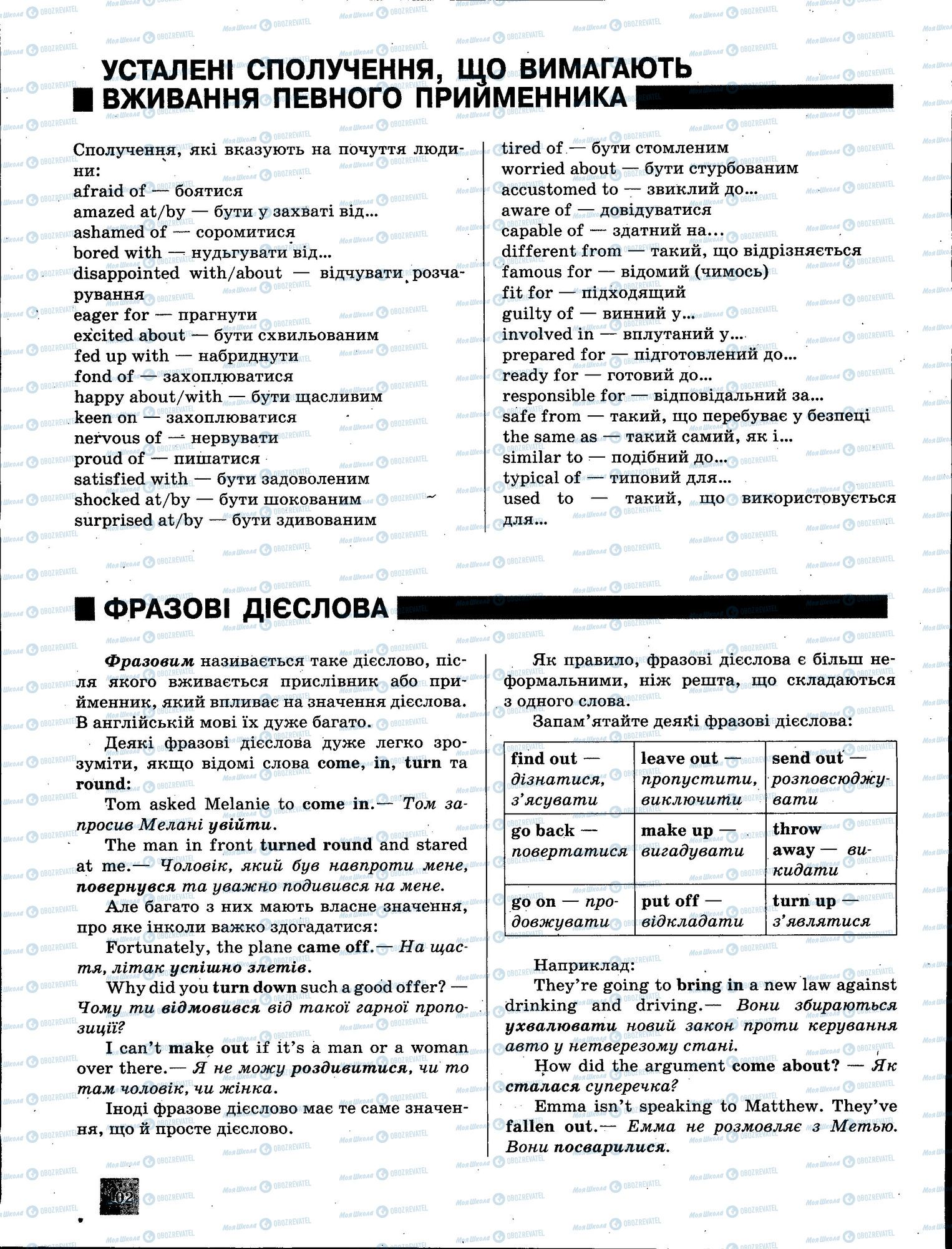 ЗНО Англійська мова 11 клас сторінка 102
