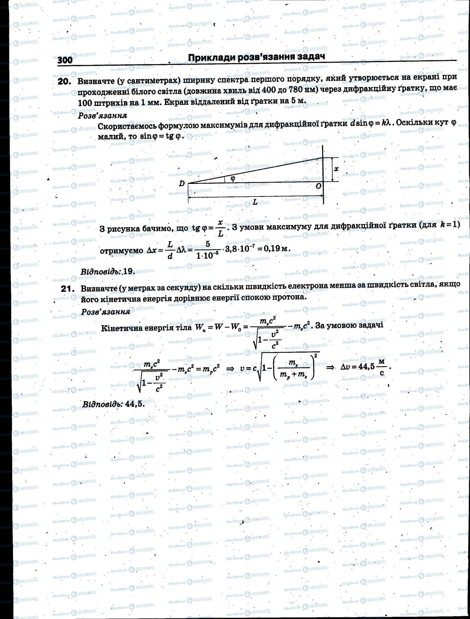 ЗНО Физика 11 класс страница 300