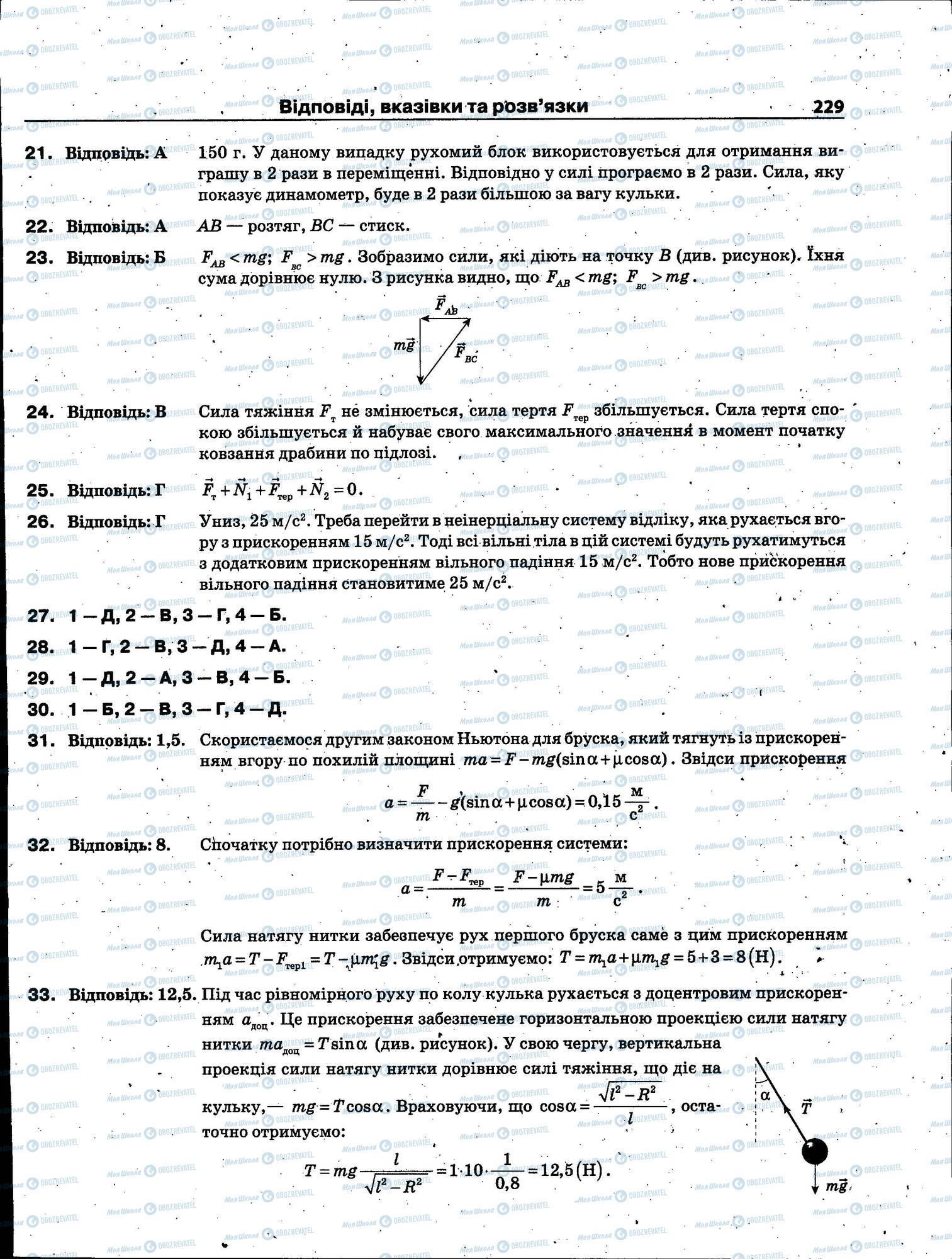 ЗНО Физика 11 класс страница 229