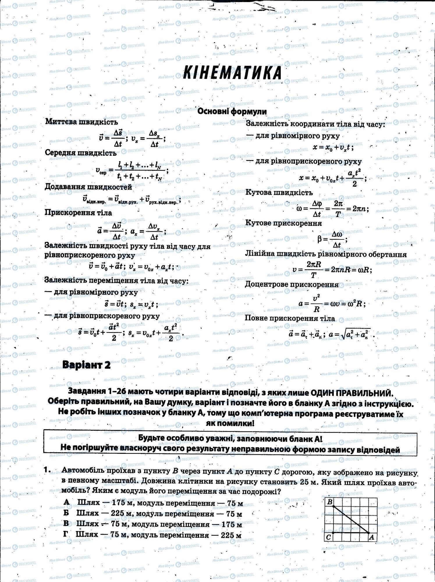 ЗНО Физика 11 класс страница 020