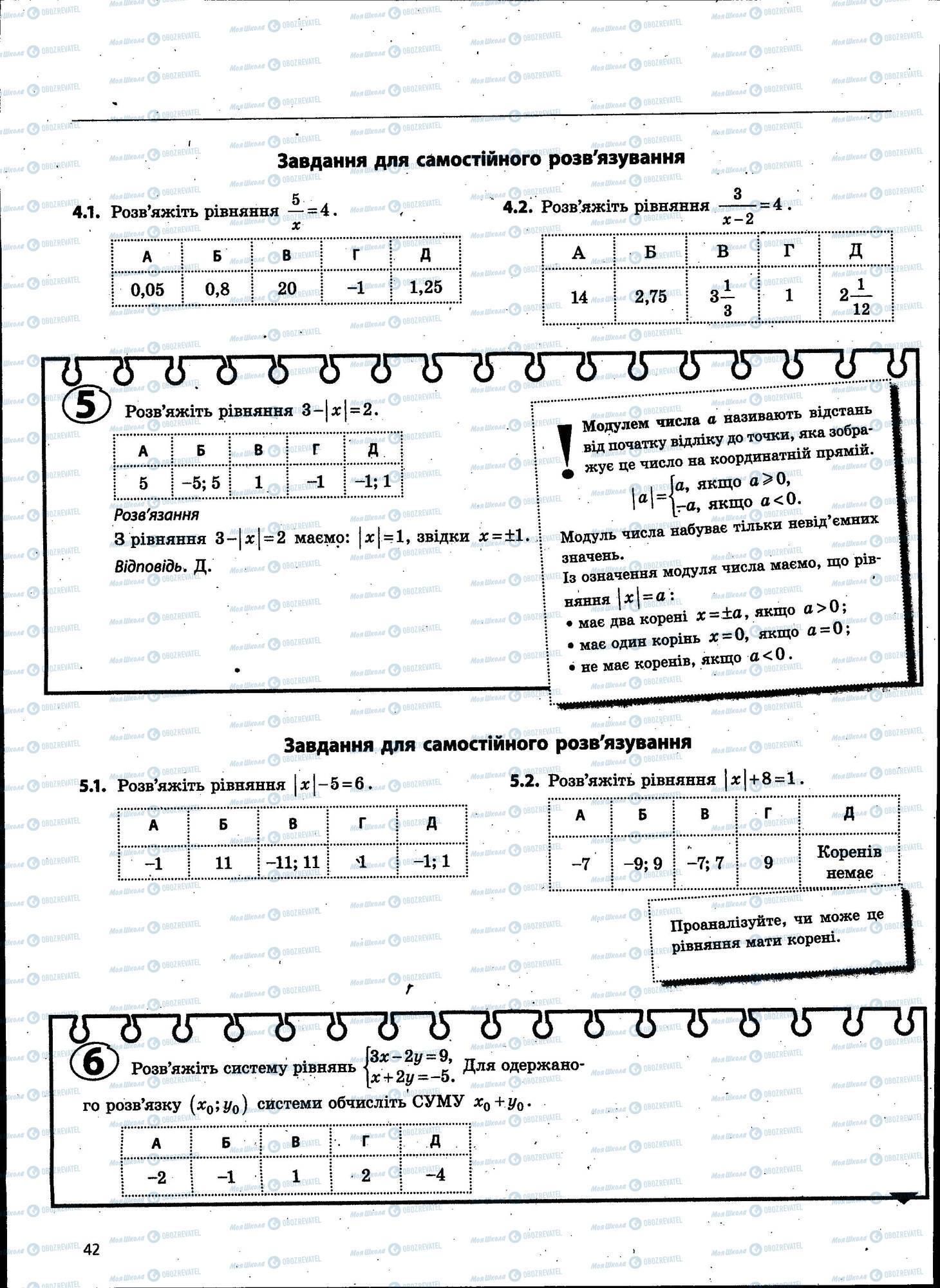 ЗНО Математика 11 класс страница 042