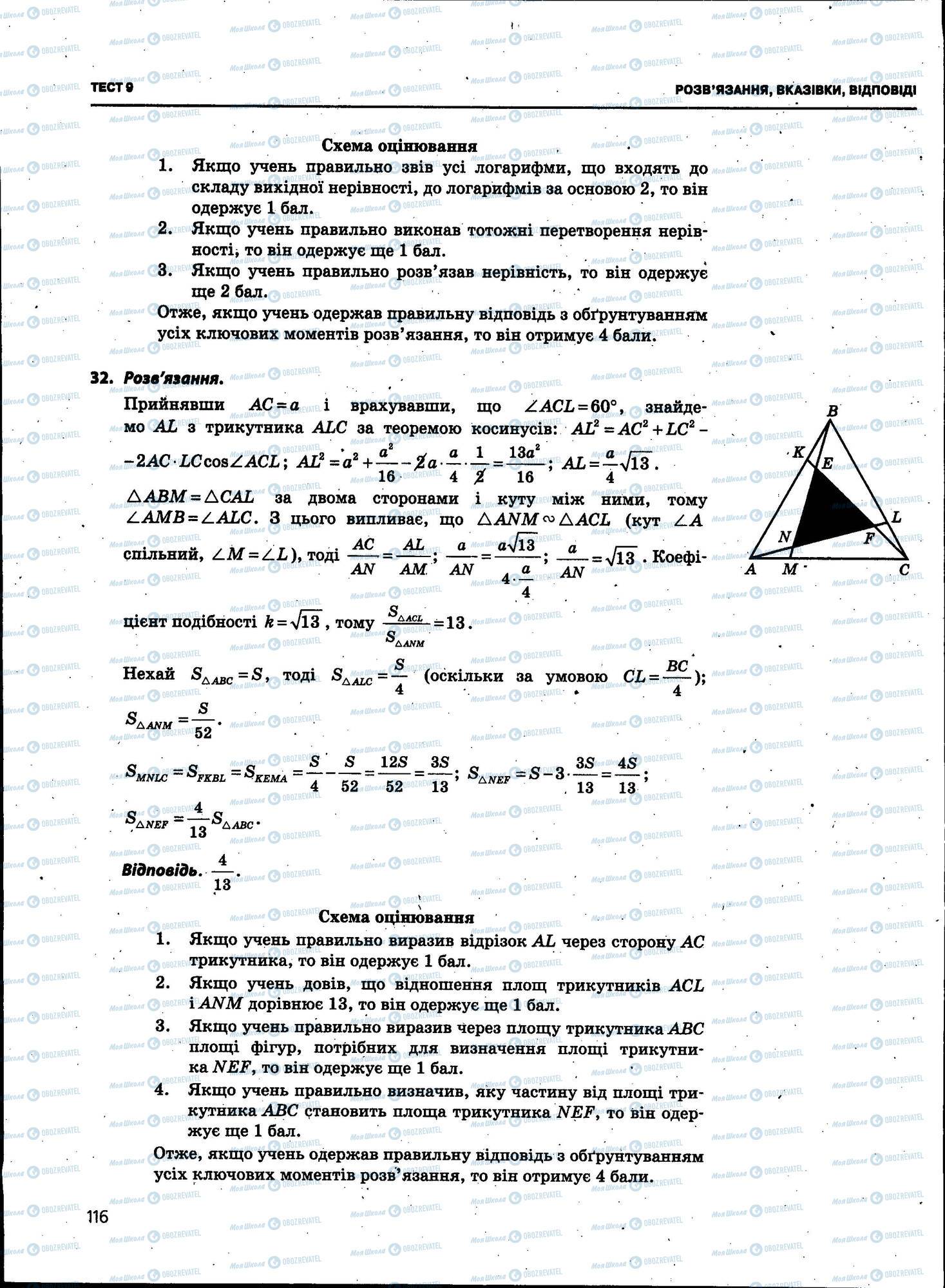 ЗНО Математика 11 класс страница 116