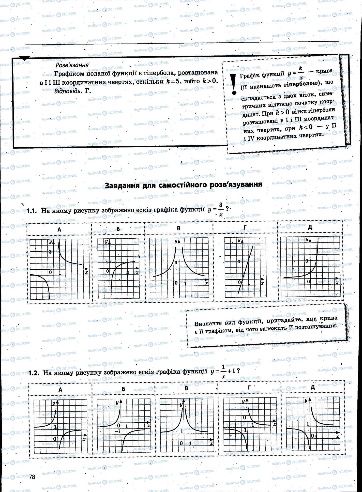 ЗНО Математика 11 клас сторінка 078